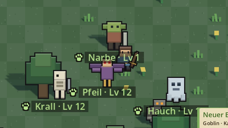 Fast jedes Monster kann zum Gefährten werden